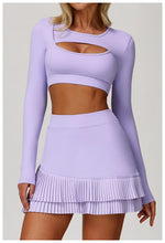 Load image into Gallery viewer, Sculpted Performance Long Sleeve Yoga Top Breathable
