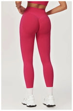 Load image into Gallery viewer, Seamless High Waist Breathable Yoga Leggings Performance