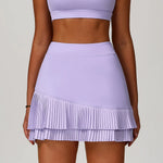 Load image into Gallery viewer, Elite Contoured Waist Pleated Tennis Skirt With Pockets