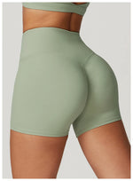 Load image into Gallery viewer, High Waist Yoga Shorts Contour Moisture Wicking Breathable