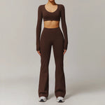 Load image into Gallery viewer, Seamless Contour Two Piece Yoga Set Luxe Performance Wear