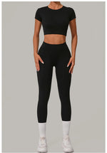 Load image into Gallery viewer, Luxurious Contour Performance Yoga Sculpt Set Silhouette