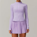 Load image into Gallery viewer, Luxurious Contour Performance Yoga Wear Skirt Nylon