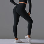 Load image into Gallery viewer, Seamless High Waist Yoga Leggings Performance Comfort