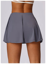 Load image into Gallery viewer, Seamless Performance Tennis Skort with Breathable Knit
