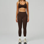 Load image into Gallery viewer, Seamless Contour 2-Piece Contemporary Yoga Set Breathable
