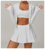 Load image into Gallery viewer, Zip Front Yoga Jacket Breathable High Stretch Nylon