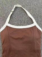 Load image into Gallery viewer, Crossback Contour Seamless Lounge Bra Top Performance