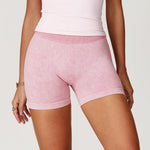 Load image into Gallery viewer, High Waist Sandwashed Performance Yoga Shorts LuxeLine