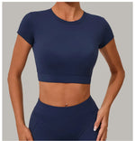 Load image into Gallery viewer, Premium Quick Dry Yoga Tee With Light Weight Sleeves
