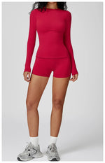 Load image into Gallery viewer, Luxurious Contour 2 Piece Yoga Athleisure Set Nylon