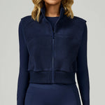 Load image into Gallery viewer, Winter Velvet Contoured High Neck Performance Cozy Vest