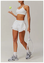 Load image into Gallery viewer, Premium Contoured Seamless Cross Back Performance Bra Pad