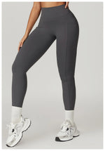 Load image into Gallery viewer, V Back Swept High Waist Contoured Leggings With Performance