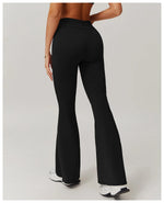 Load image into Gallery viewer, Breathable High Rise Contoured Bell Bottom Leggings
