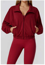 Load image into Gallery viewer, Windproof Performance Flight Jacket With Long Sleeve