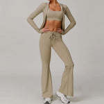 Load image into Gallery viewer, 2 Piece Contoured Performance Athleisure Set Nylon