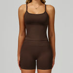 Load image into Gallery viewer, Seamless Contour 2-Piece Contemporary Yoga Set Breathable