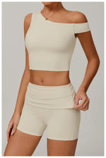 Load image into Gallery viewer, Breathable One Shoulder Sculpted Performance Contour Bra