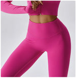 Load image into Gallery viewer, High Waist Contour Yoga Leggings Breathable Performance