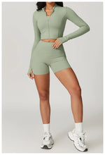 Load image into Gallery viewer, Three Piece Breathable Yoga Tracksuit Pro For Performance
