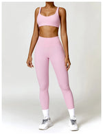 Load image into Gallery viewer, Contoured Padded Sling Seamless Sports Bra Quick Dry