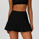 Load image into Gallery viewer, High Waist Tennis Skirt With Breathable Pockets Nylon