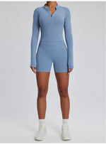 Load image into Gallery viewer, Contour Stretch Athleisure Bell Bottoms Set Nylon Spandex