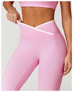 Load image into Gallery viewer, High Waist Sculpt Leggings Breathable Knit Performance Wear
