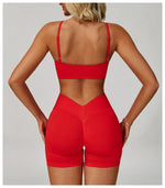 Load image into Gallery viewer, Two Piece Contour Seamless Performance Yoga Ensemble