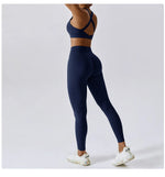 Load image into Gallery viewer, 2 Piece Premium Contoured Performance Yoga Leggings