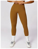 Load image into Gallery viewer, Luxurious High-Waist Contour Seamless Leggings Scrunch