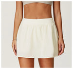 Load image into Gallery viewer, High Waist Contoured Breathable Yoga Short Skirt