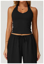 Load image into Gallery viewer, Breathable Impact Contour Yoga Sports Bra Elevation