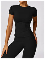 Load image into Gallery viewer, Contour Yoga Crop Top Seamless Performance Wear Edition