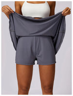 Load image into Gallery viewer, Luxurious Contoured Yoga Set Zippered Front Seamless Nylon