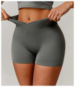 Load image into Gallery viewer, Seamless High Waist Studio Shorts Performance Luxe Elite