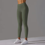 Load image into Gallery viewer, Seamless Contour High Waist Yoga Leggings Performance