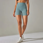 Load image into Gallery viewer, Luxurious High Waist Breathable Yoga Shorts Contour