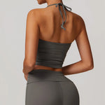 Load image into Gallery viewer, Racer Back Breathable Contour Light Weight Sports Bra Nylon