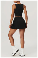 Load image into Gallery viewer, Luxurious Contour Performance Yoga Wear Skirt Nylon