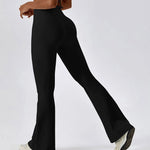 Load image into Gallery viewer, Contour High Waist Flare Leggings With Performance Wear