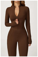 Load image into Gallery viewer, Premium Seamless Sculpted One Piece Yoga Tracksuit