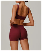 Load image into Gallery viewer, Seamless Contour Performance Sports Bra Nylon Spandex