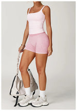 Load image into Gallery viewer, High Waist Sandwashed Performance Yoga Shorts LuxeLine