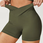 Load image into Gallery viewer, Seamless High Waist Studio Shorts Performance Luxe Elite