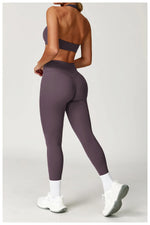 Load image into Gallery viewer, Luxuriously Seamless 2 Piece High Waist Set Contouring