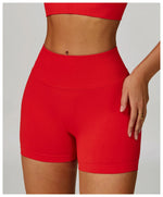 Load image into Gallery viewer, Premium Breathable High Waist Contoured Scrunch Shorts Nylon