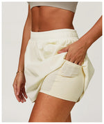Load image into Gallery viewer, High Waist Contoured Breathable Yoga Short Skirt