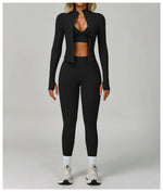 Load image into Gallery viewer, Two Piece Contour Seamless Performance Yoga Ensemble